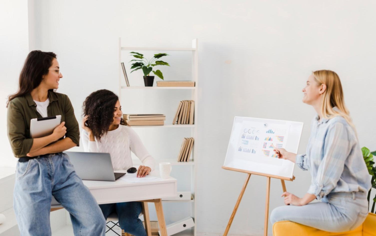 Interactive financial workshop session with hands-on learning activities